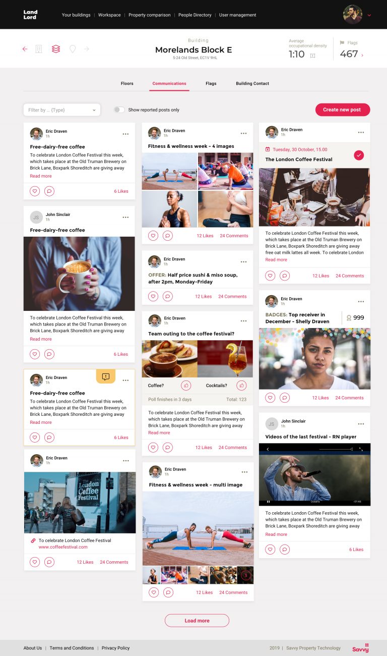 Savvy-DesktopApp-Posts