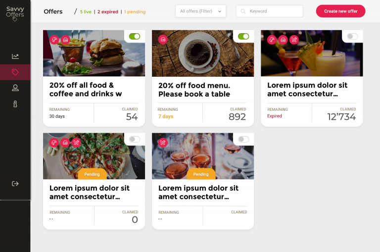 Savvy-RetailPortal-Offers